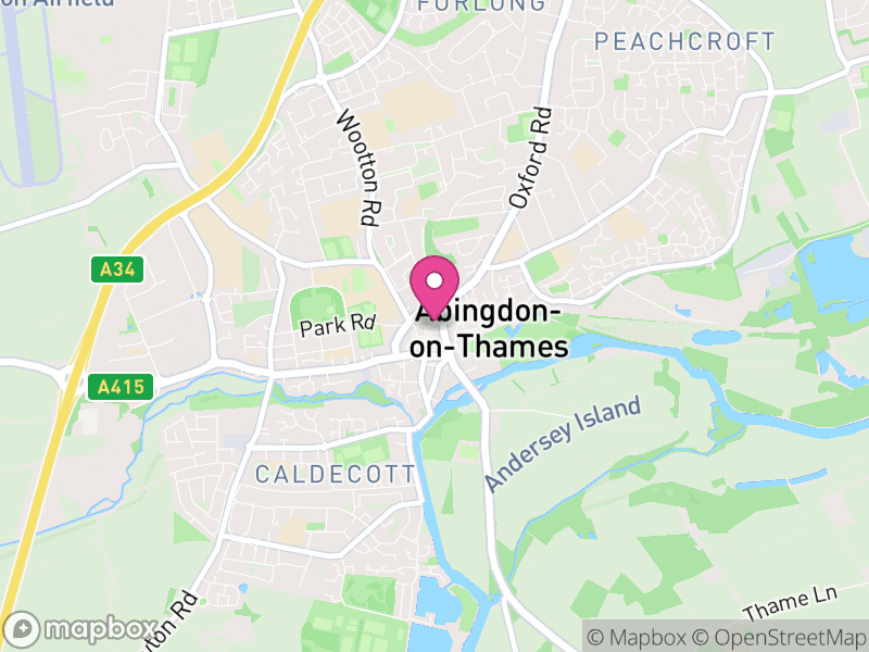 Map of Abingdon Estate Agents