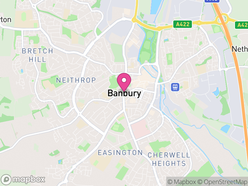 Map of Banbury Estate Agents