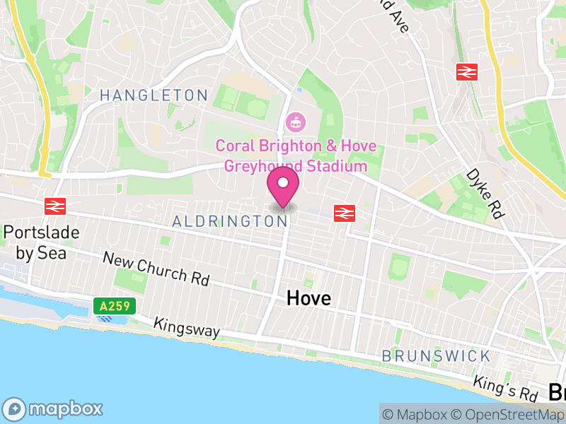 Map of BN3 Estate Agents