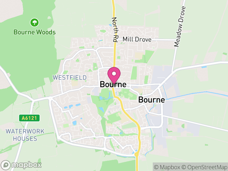 Map of Bourne Estate Agents
