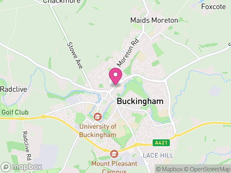 Map of Buckingham Estate Agents