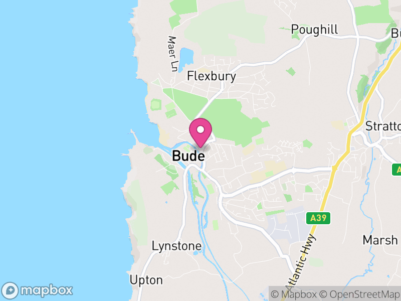 Map of BUDE Estate Agents