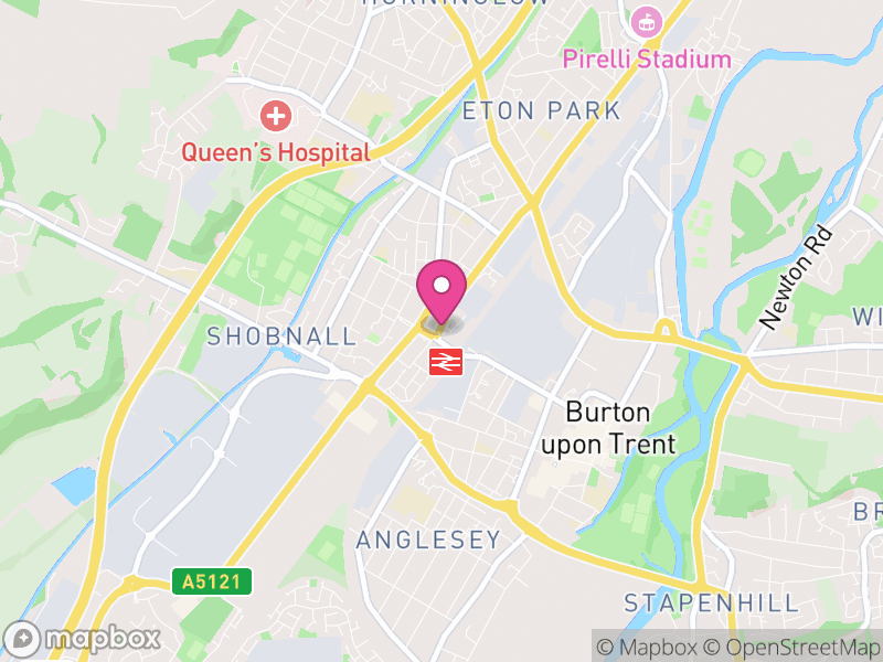 Map of Burton On Trent Estate Agents