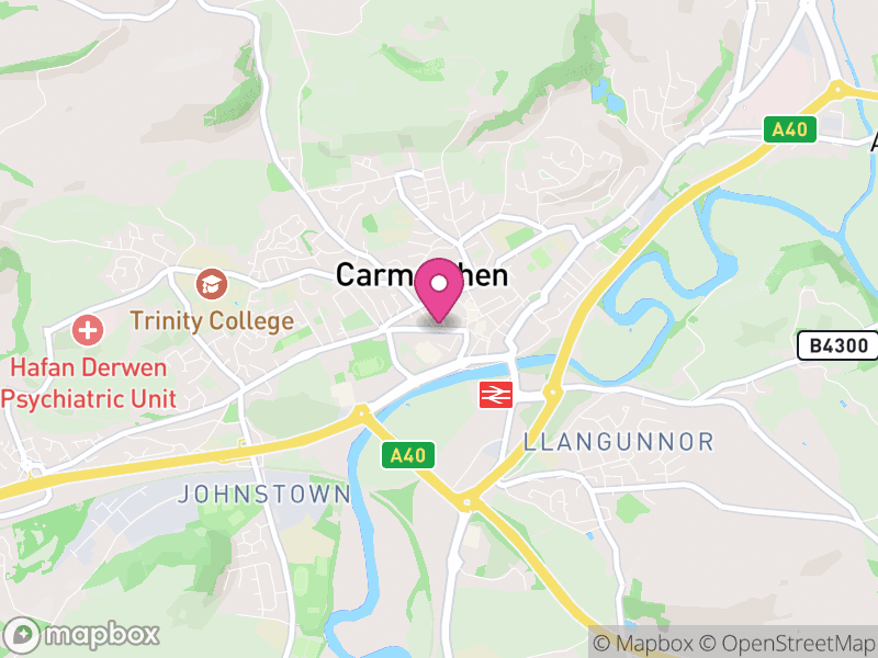 Map of Carmarthen Estate Agents