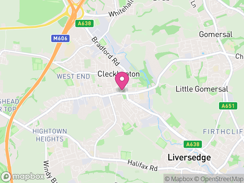 Map of Cleckheaton Estate Agents