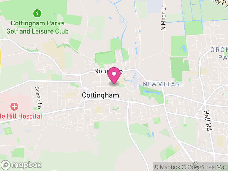 Map of Cottingham Estate Agents