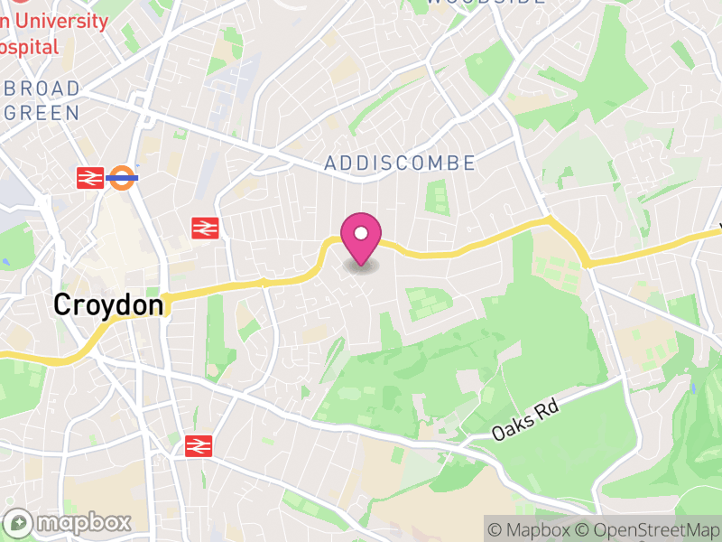 Map of CR0 Estate Agents