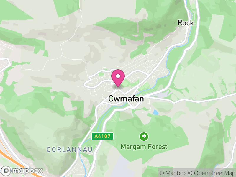 Map of Cwmafan Estate Agents