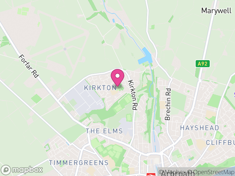 Map of DD11 Estate Agents