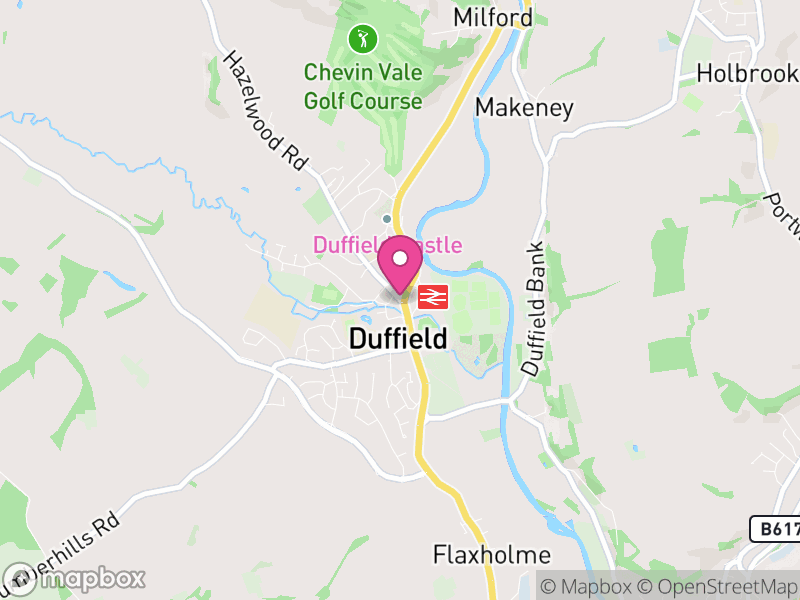 Map of Duffield Estate Agents