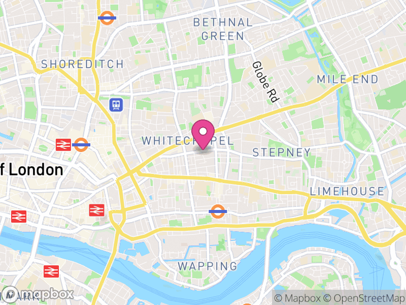 Map of E1 Estate Agents
