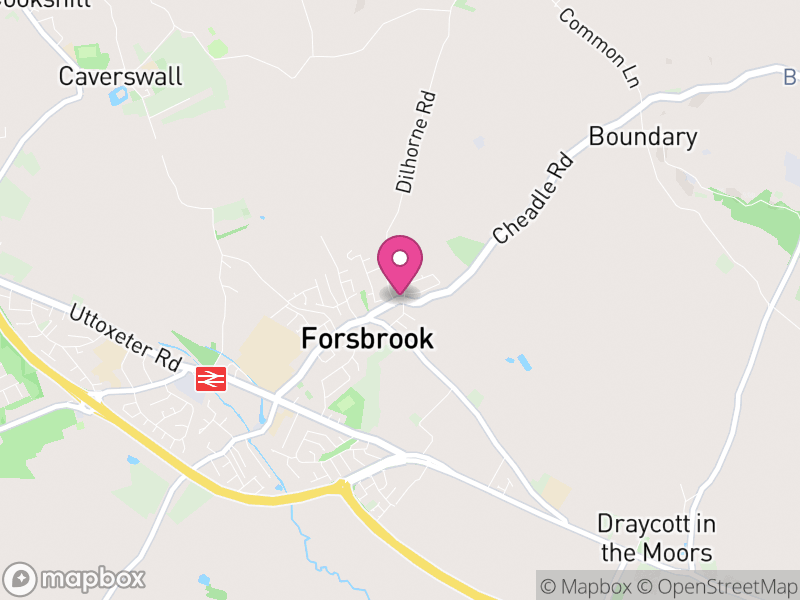 Map of Forsbrook Estate Agents
