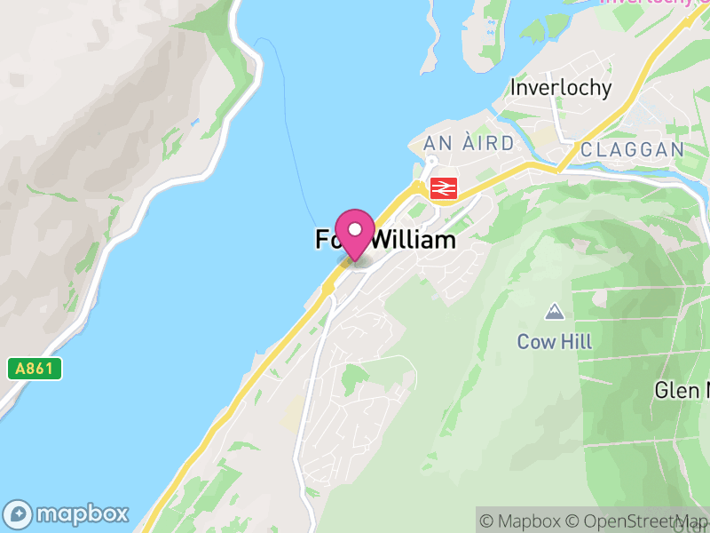 Map of Fort William Estate Agents