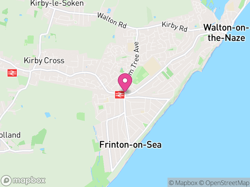 Map of Frinton On Sea Estate Agents