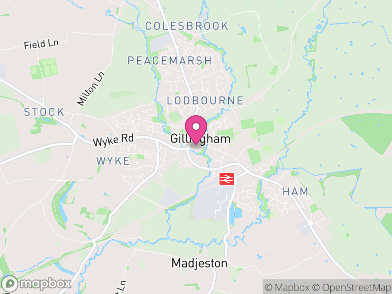 Map of Gillingham Estate Agents