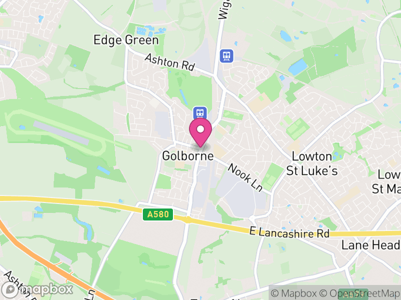 Map of Golborne Estate Agents