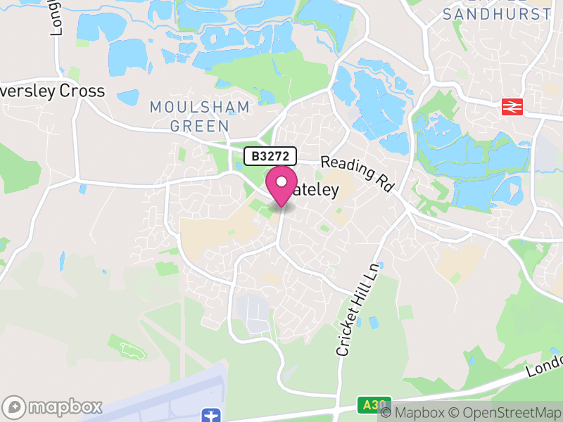 Map of GU46 Estate Agents