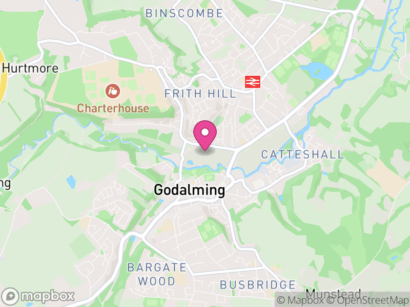 Map of GU7 Estate Agents