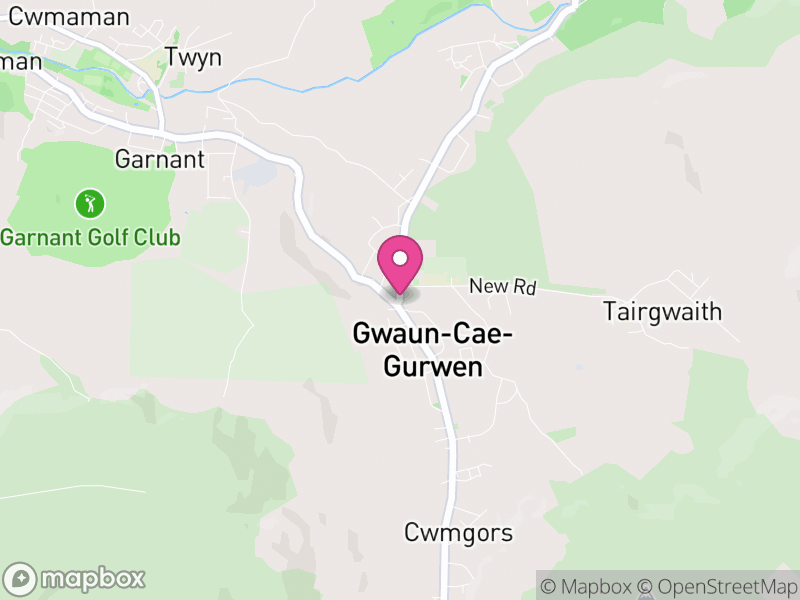 Map of Gwaun Cae Gurwen Estate Agents