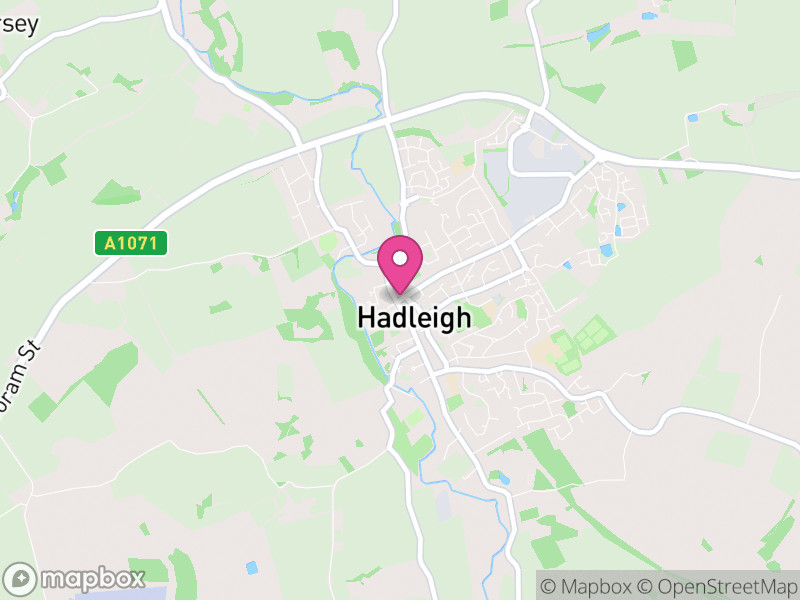 Map of Hadleigh Estate Agents