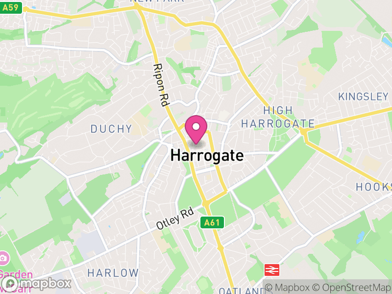 Map of Harrogate Estate Agents