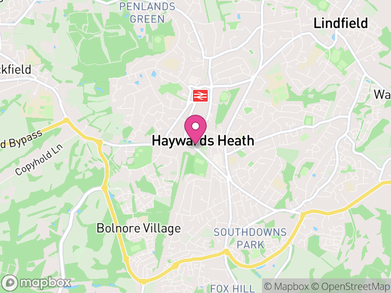 Map of Haywards Heath Estate Agents