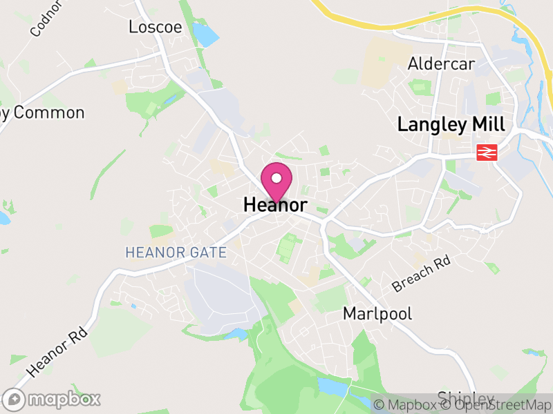 Map of Heanor Estate Agents