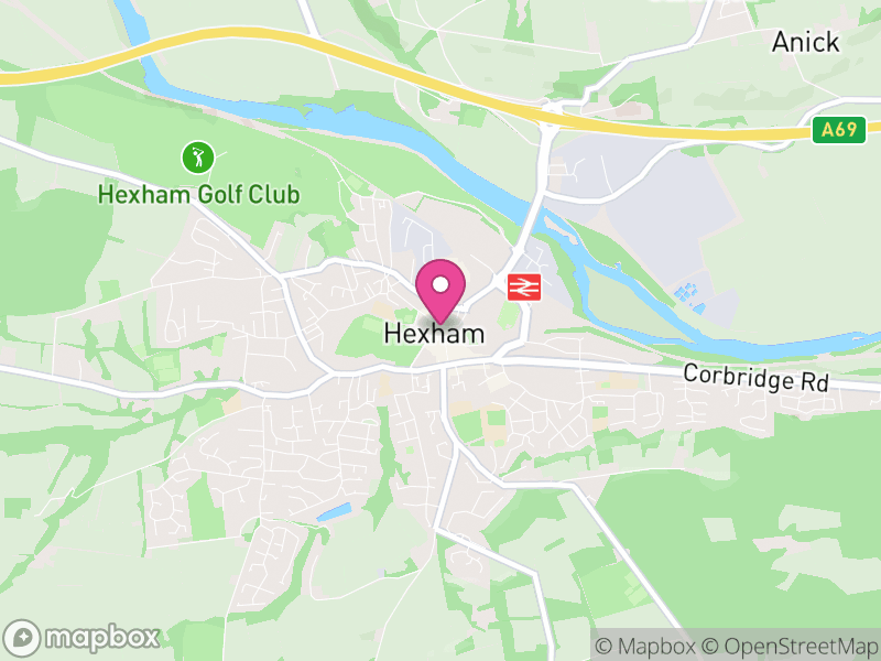 Map of Hexham Estate Agents