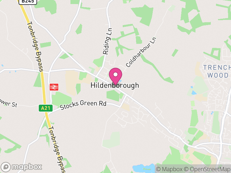Map of Hildenborough Estate Agents