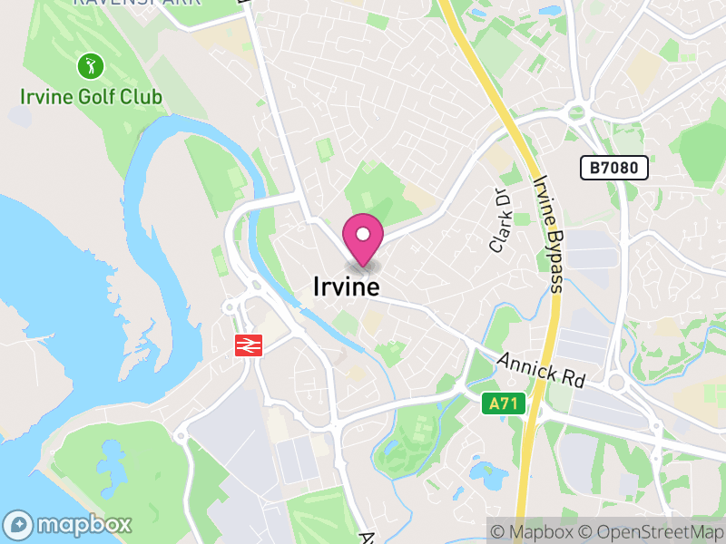 Map of Irvine Estate Agents