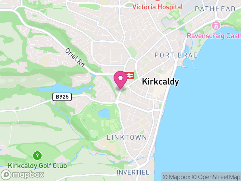 Map of Kirkcaldy Estate Agents