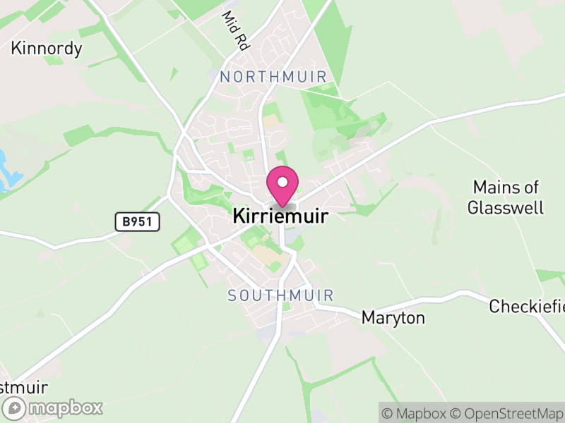 Map of Kirriemuir Estate Agents