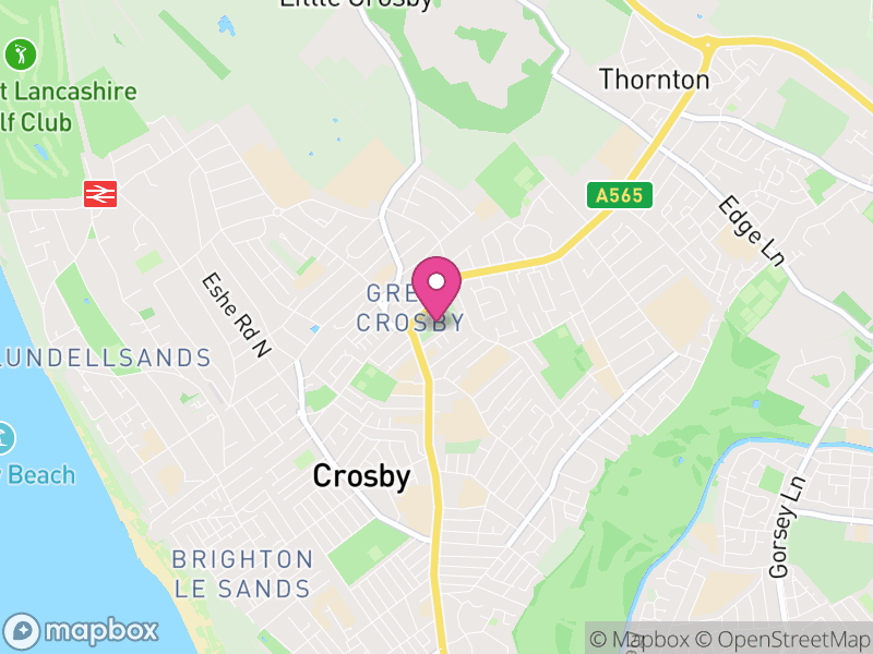 Map of L23 Estate Agents