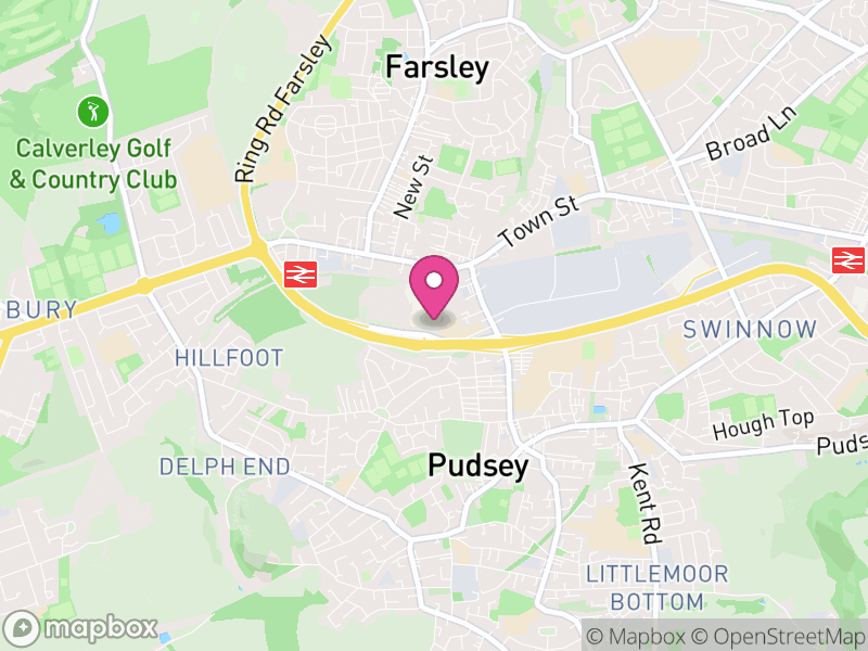 Map of LS28 Estate Agents