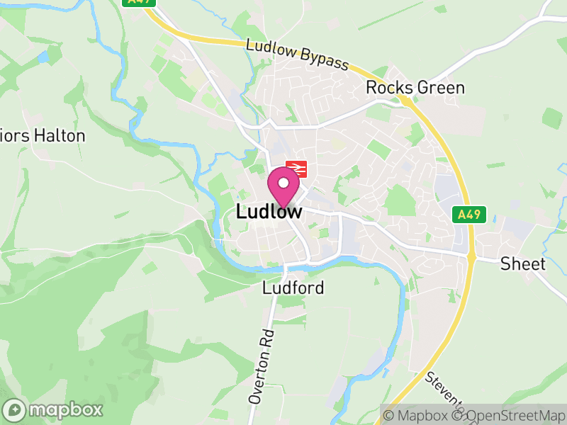 Map of Ludlow Estate Agents