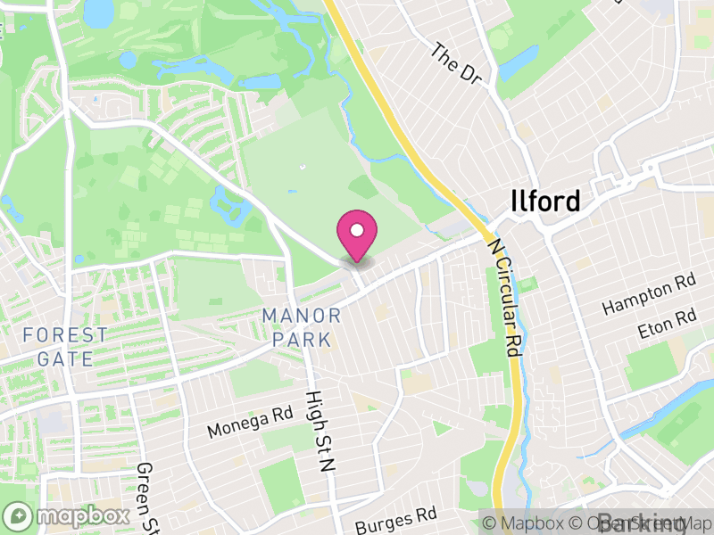 Map of Manor Park Estate Agents