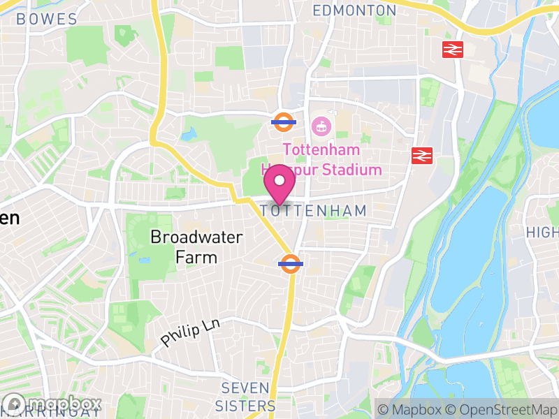 Map of N17 Estate Agents