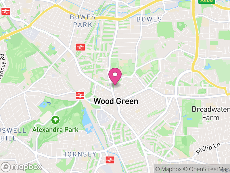 Map of N22 Estate Agents