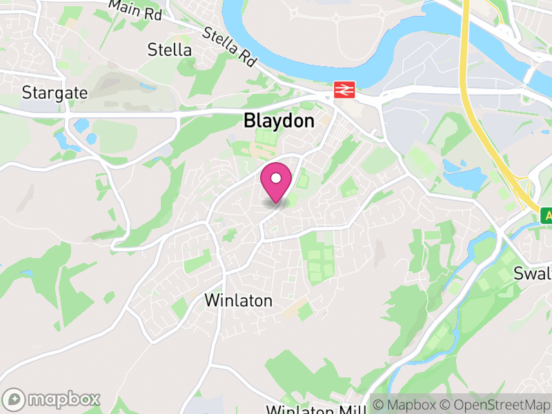 Map of NE21 Estate Agents