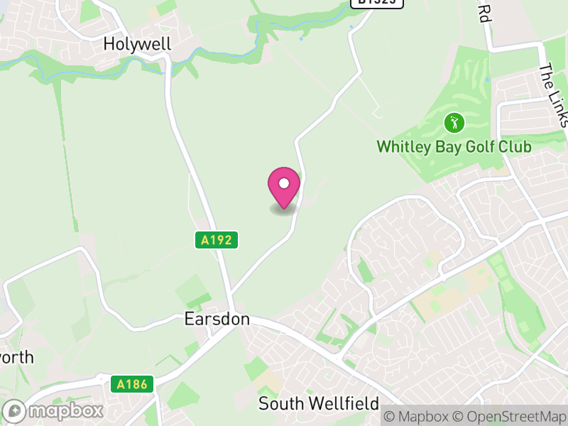 Map of NE25 Estate Agents