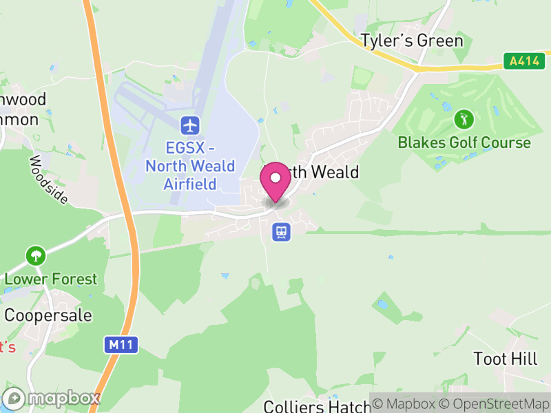 Map of North Weald Bassett Estate Agents