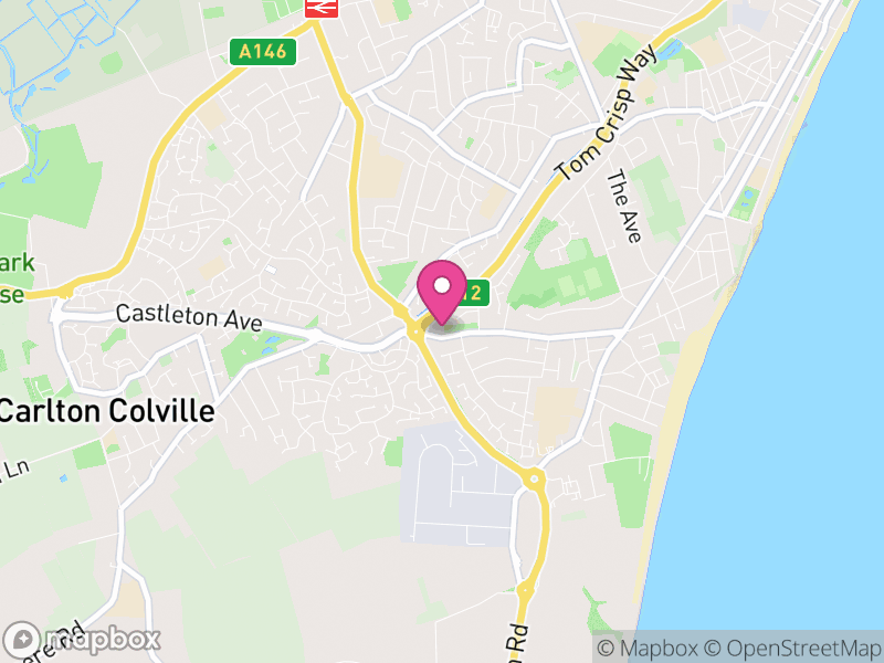 Map of NR33 Estate Agents