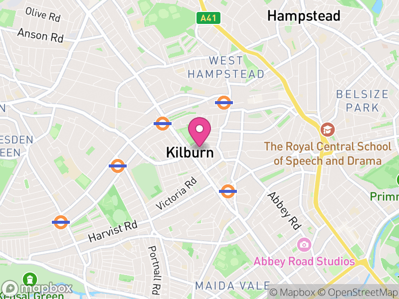 Map of NW6 Estate Agents