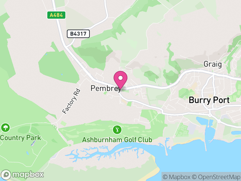 Map of Pembrey Estate Agents