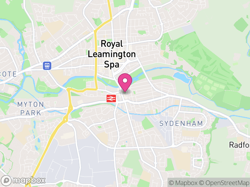 Map of Royal Leamington Spa Estate Agents