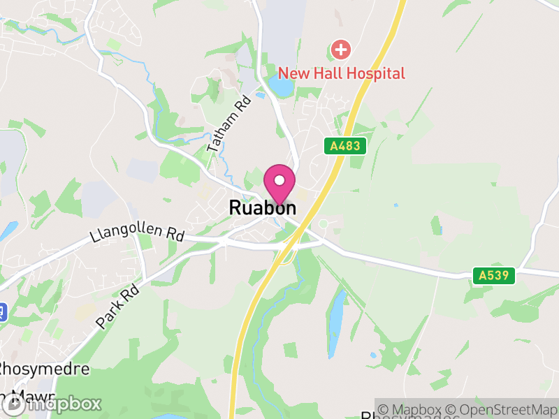 Map of Ruabon Estate Agents