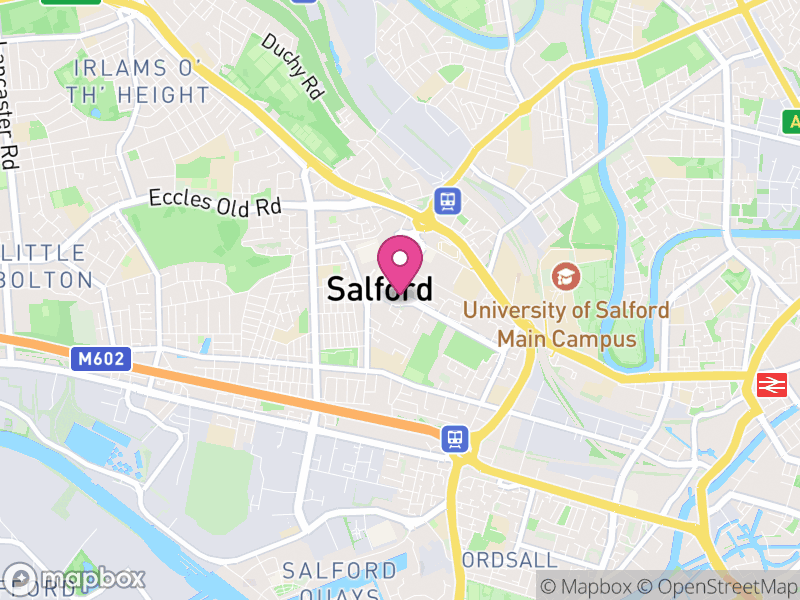 Map of Salford Estate Agents