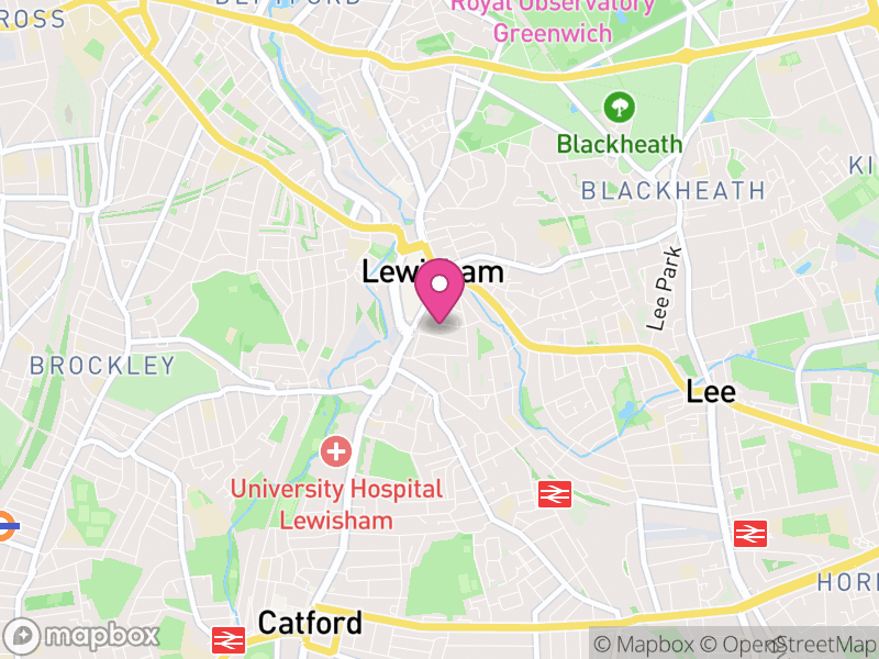 Map of SE13 Estate Agents