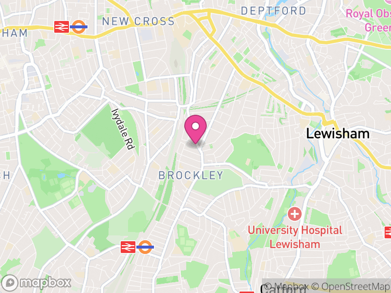 Map of SE4 Estate Agents