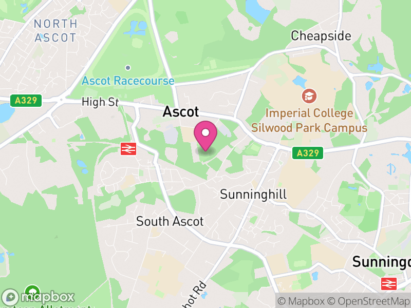 Map of SL5 Estate Agents